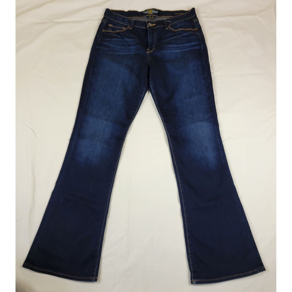 Lucky Brand Sofia Boot Jeans Dark Wash Women‎ Size 12 31 Regular